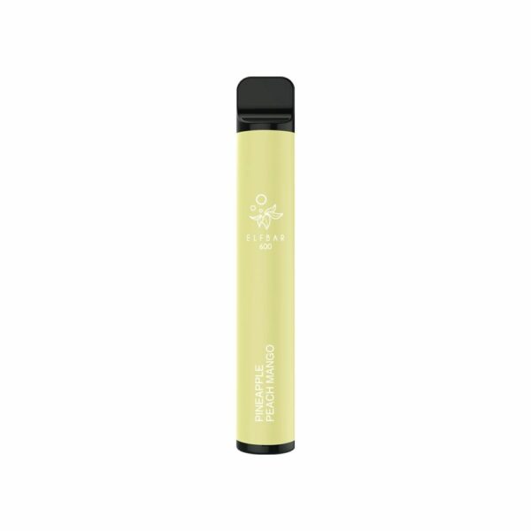 Pineapple Peach Mango Disposable Vape Elf Bar 600 Freshmist